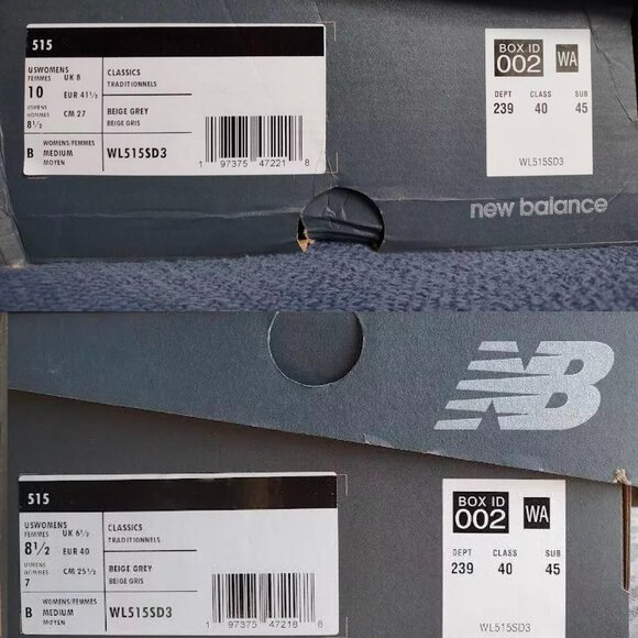 New Balance 515v3 Athletic Lifestyle Sport Trainer WL515SD3 Beige/Leopard/Animal - Picture 12 of 16